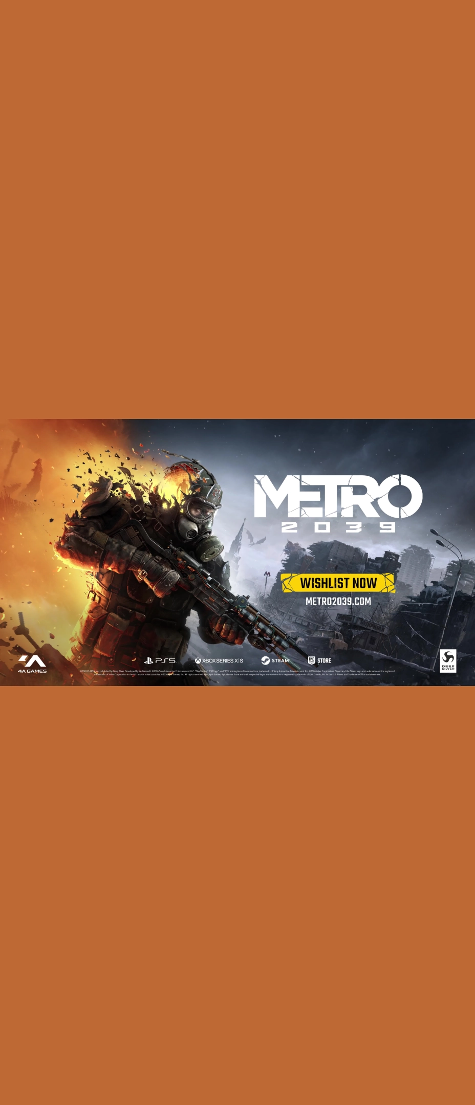 METRO 2039 - Gameplay Reveal: Hunter [ENG]