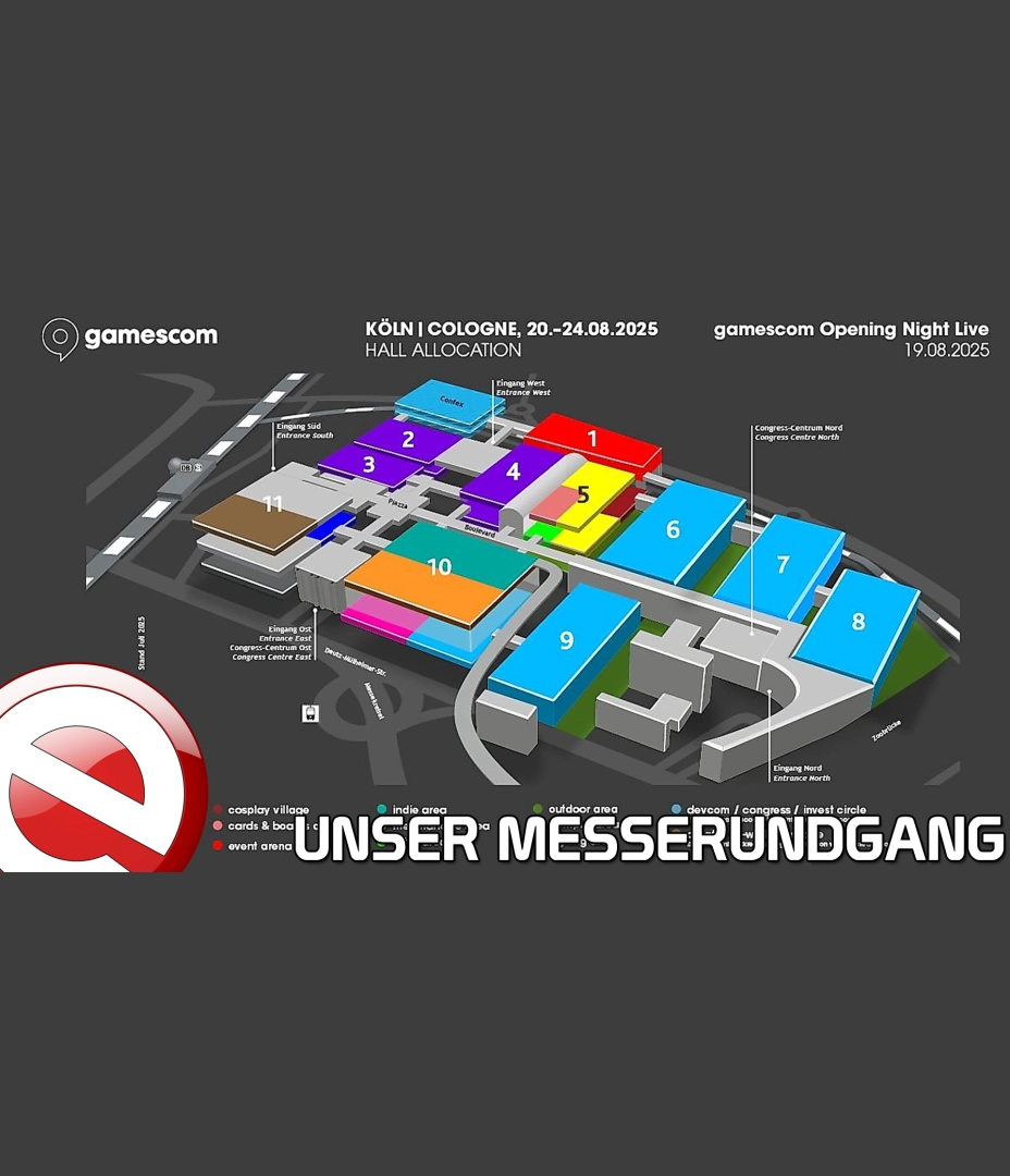 gamescom 2025 - Der Messerundgang