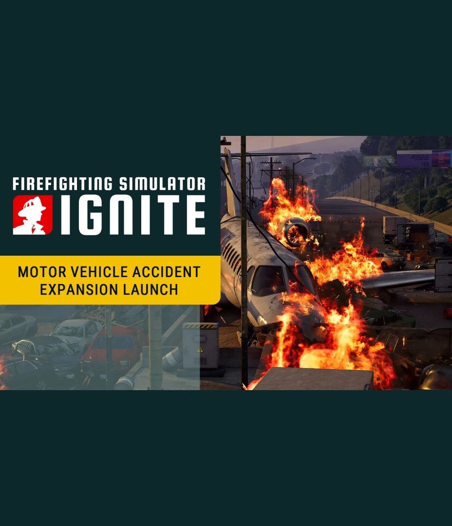 Firefighting Simulator: Ignite - Motor Vehicle Accident Expansion - Launch Trailer