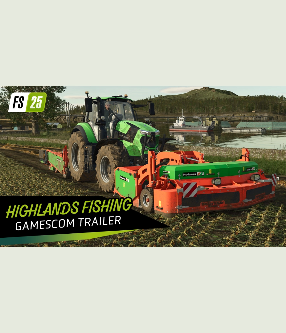 Landwirtschafts-Simulator 25 - Highlands Fishing: gamescom Trailer